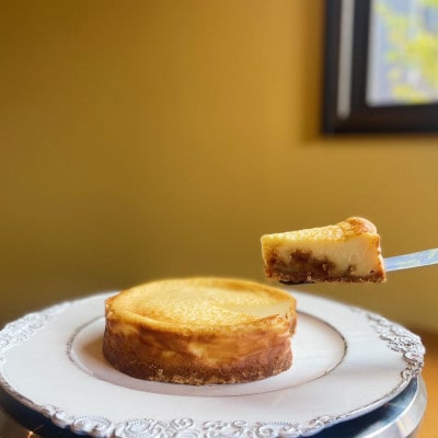 北海道産クリームチーズ使用　キャラメルチーズケーキ【配送不可地域：離島】