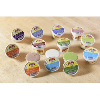 2023年5月発送開始『定期便』ウエモンズハートおすすめジェラートセット(9種類 全12個)全3回【配送不可地域：離島】