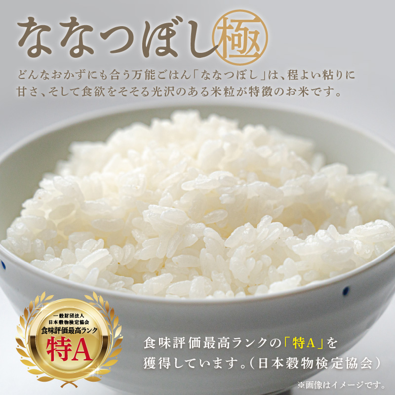 《7営業日以内に発送》令和7年産 ななつぼし 5kg 北海道産 極 精白米 最高ランク 特A ( お米 米 精米 5キロ 北海道産 精白米 )【080-0085】