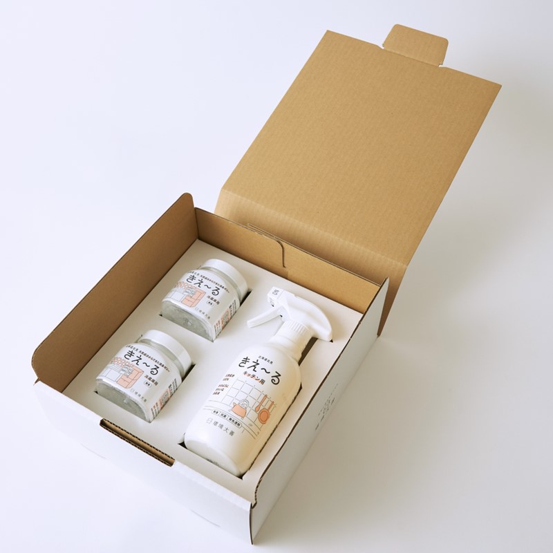 《14営業日以内に発送》きえ～るD ギフトボックス小 キッチン用 ( 消臭 セット キッチン 冷蔵庫 )【084-0128】