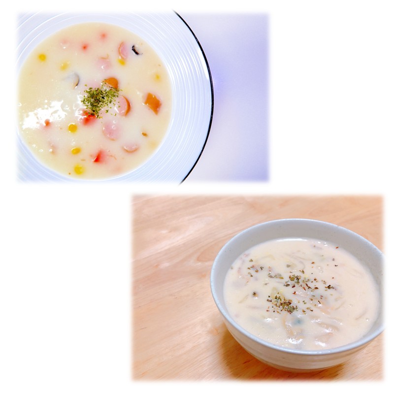 全てを国産素材で作った北の究極グルメ！オホーツクホタテと玉ねぎのホワイトクラムチャウダー【162-0004】