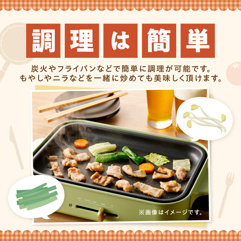 《7営業日以内に発送》あきら特製塩ガツ 160g×3パック ( 焼肉 ホルモン 肉 にく 塩 )【205-0004】