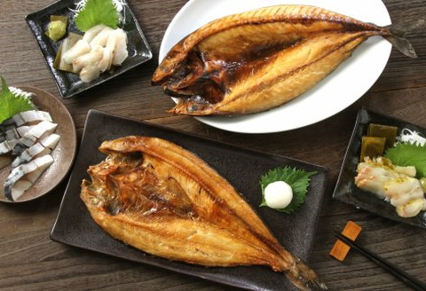 海鵬うまいものセット ( 海鮮セット ほっけ 鯖 ヒラメ 鯛 食べ比べ 魚介類 セット 贈答 お中元 お歳暮 贈り物 )【094-0018】