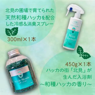セル・デ・メンタとミントシャワー セット ( はっか 薄荷 ミント 入浴剤 消臭 スプレー 天然 )【007-0009】