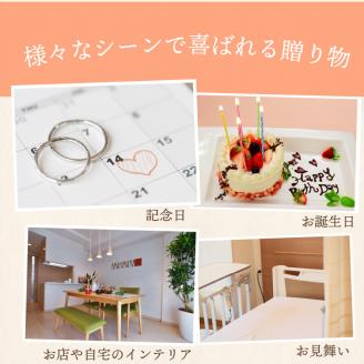 お供え花に ほのかに灯る ソープフラワーLEDライト花瓶付き～ピンク～ ( ソープフラワー 石鹸 せっけん 花 LEDライト 花瓶 乾電池 ミックス7輪 お供え )【122-0005】