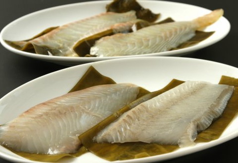 平目・鯛昆布〆セット ( 海鮮 鯛 たい ヒラメ 魚 さかな 魚介類 昆布 おつまみ お酒 ふるさと納税 )【094-0017】