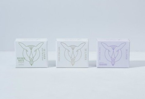 ゴートミルクソープ 90g×3個セット ( 石鹸 日用品 敏感肌 植物オイル ビタミン )【055-0004】