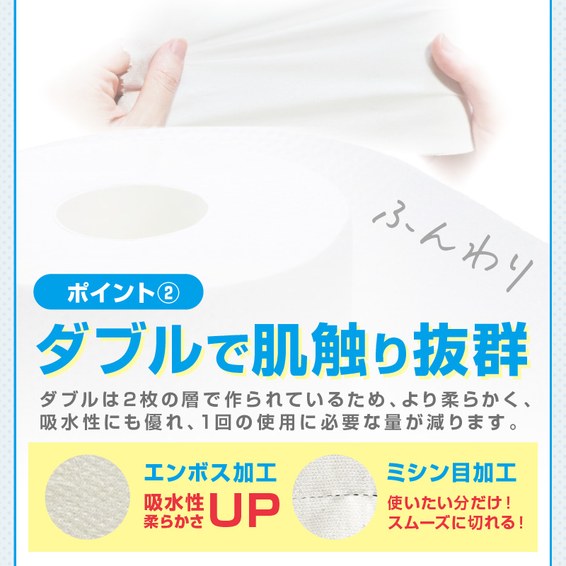 【数量限定】大容量トイレットペーパー 100ロール ダブル 業務用 個包装 日用品 備蓄 防災 無地 無香料 訳あり でない【222-0001】