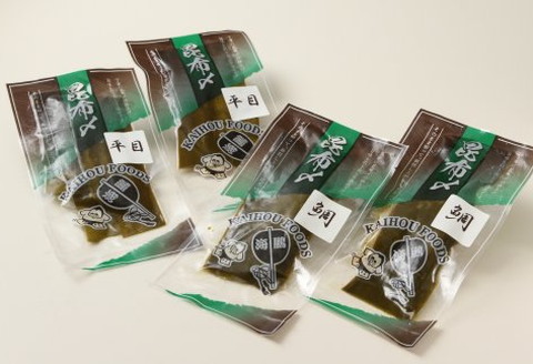 平目・鯛昆布〆セット ( 海鮮 鯛 たい ヒラメ 魚 さかな 魚介類 昆布 おつまみ お酒 ふるさと納税 )【094-0017】