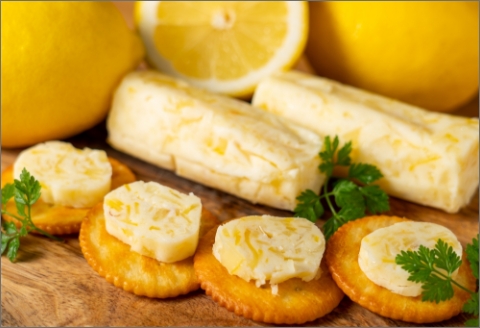 特選バターと国産レモンの自家製レモンバター ( 加工品 乳製品 発酵 国産 バター レモン れもん 檸檬 カルピスバター )【132-0001】