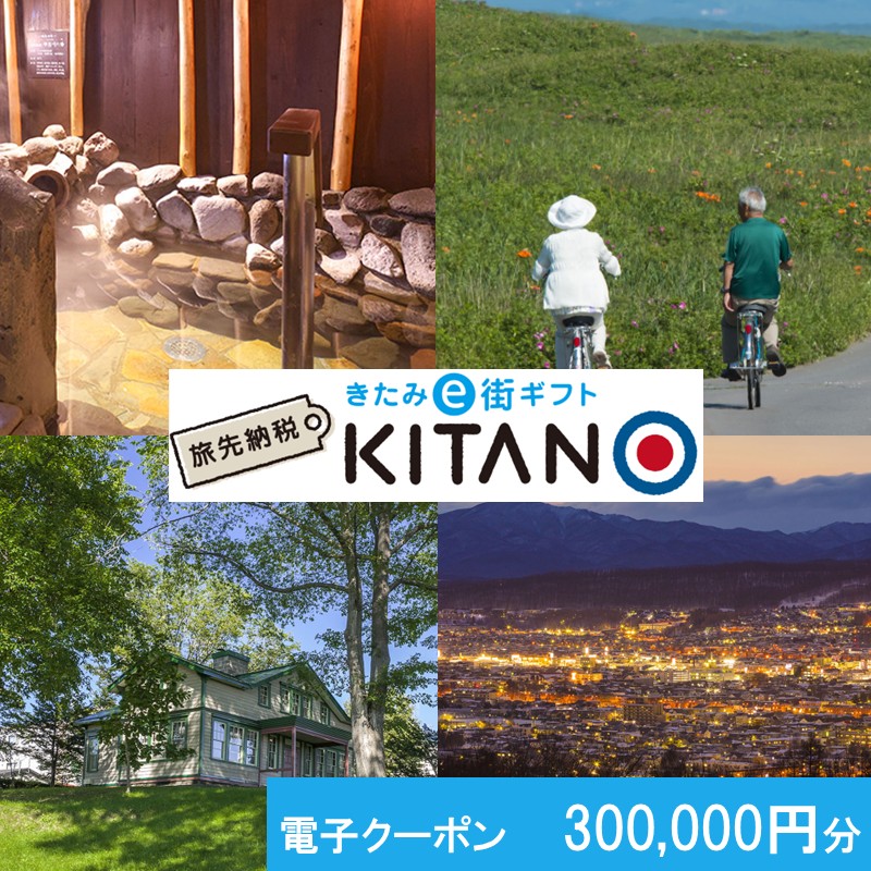 【ANAの旅先納税】電子商品券「KITANO」 300,000円分【ANAT-1000000】