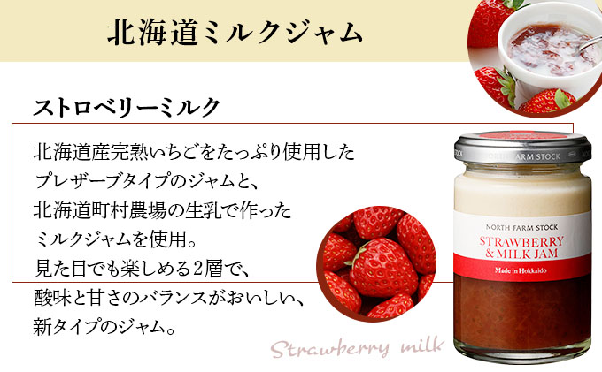 北海道４種のミルクジャムセット（JJE-04）【07120】[a105-020]