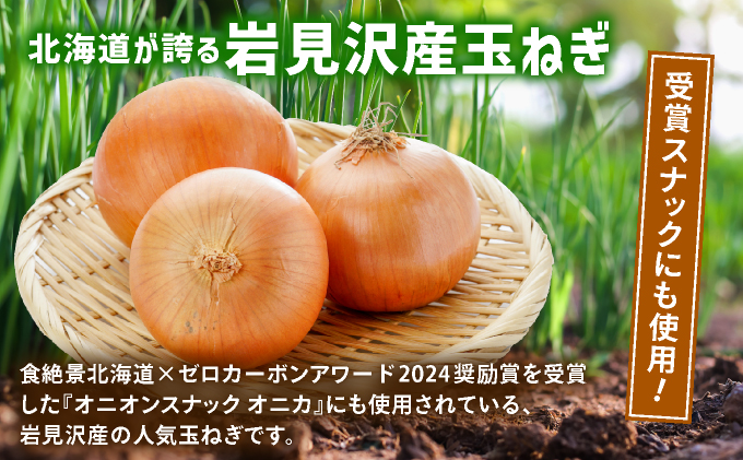 岩見沢産「平井康之さん家のたまねぎ」M玉 4.5kg【食絶景北海道×ゼロカーボンアワード2024 奨励賞『オニオンスナック オニカ』で使用】たまねぎ 玉葱 タマネギ 産地 まとめ買い 贈り物 甘い 野菜 北海道 送料無料 [a171-002]