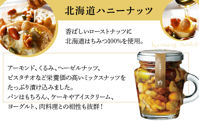 北海道パンケーキミックス・ハニーナッツ・ジャムセット（PESH-04）【07108】[a105-008]