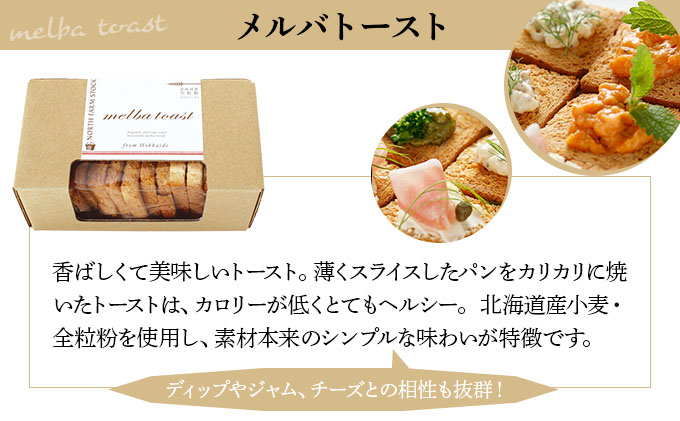 北海道2種のハニーナッツとメルバトーストのセット（MHL-06）【07127】[a105-027]