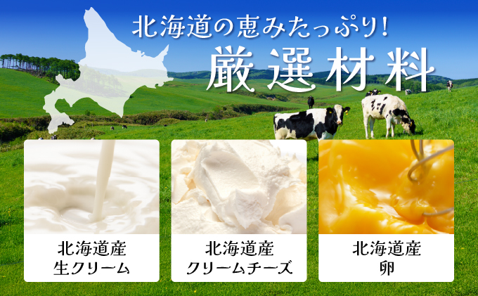 【岩見沢市のカフェが手がけた逸品】北海道バスクチーズケーキ【45101】[a131-001]