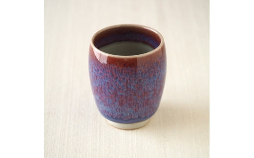 開窯70年の伝統 北海道のやきもの こぶ志窯 湯呑2色セット【03106】[a102-006]