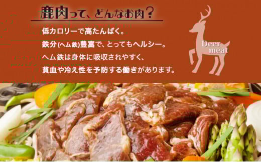 岩見沢エゾ鹿ジンギスカンセット [a141-001]