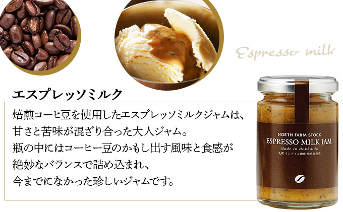 北海道４種のミルクジャムセット（JJE-04）【07120】[a105-020]