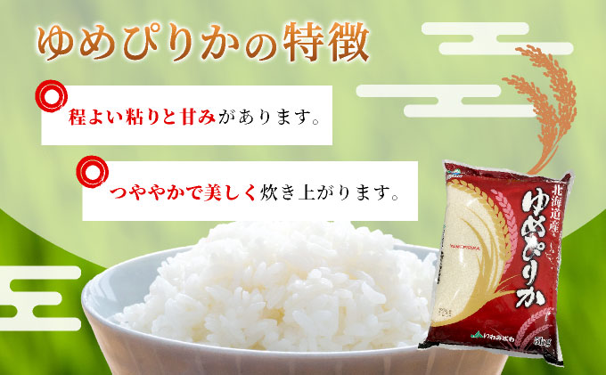 令和6年産 北海道一の米処“岩見沢”の自信作! ななつぼし5kg＆ゆめぴりか5kg×2回 合計20kg ※定期便 [a109-018]