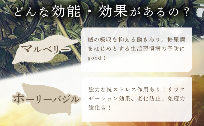 森のハーブティーセット(3点合計39g)　1ヶ月に1回のお届け　計6回 [a135-003]