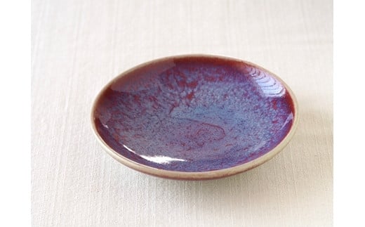 開窯70年の伝統 北海道のやきもの こぶ志窯 玉虫釉 丸コーヒーC/S【03103】[a102-003]