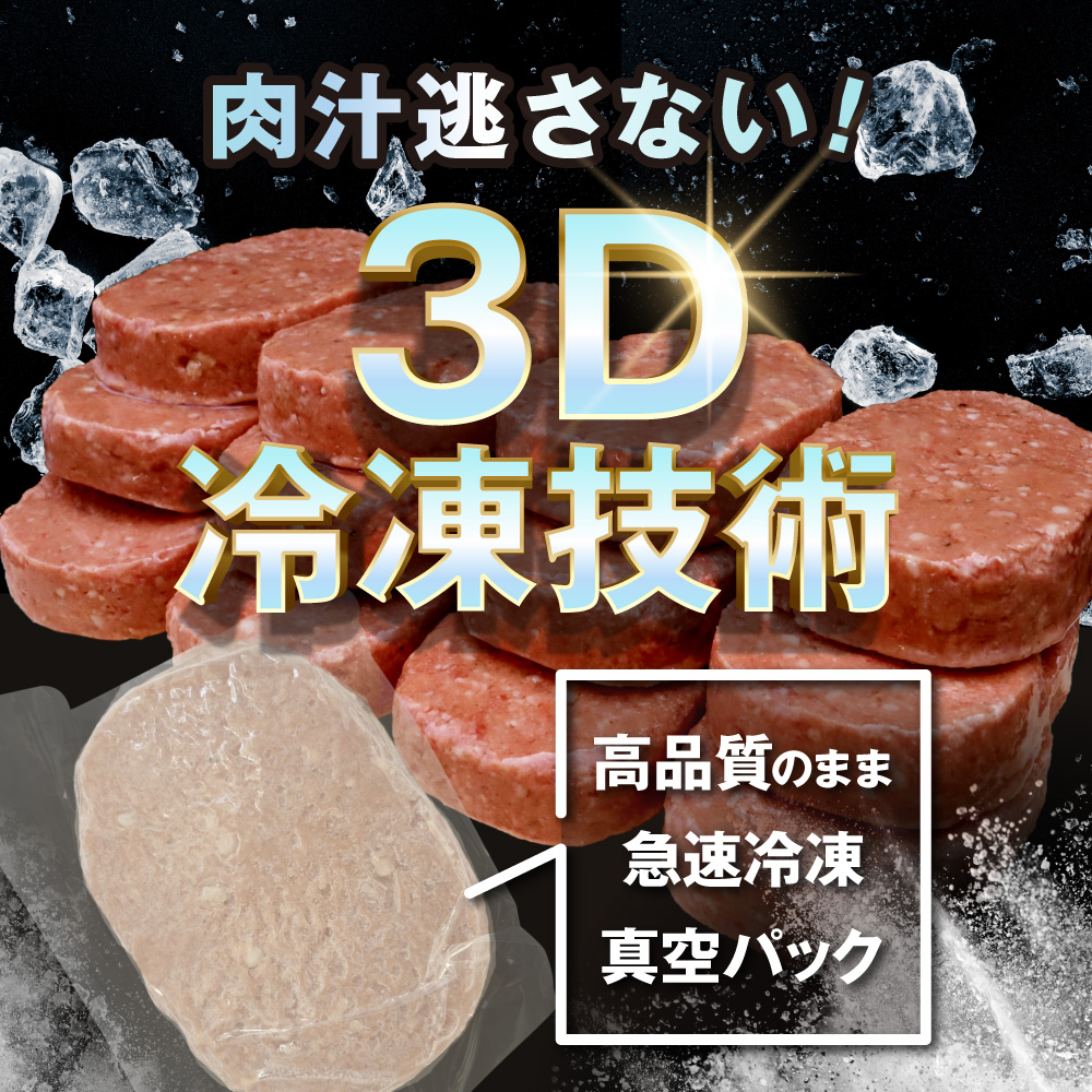 生ハンバーグ 1.44kg(120g×12個) [a163-036]