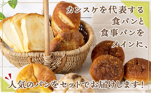 キタノカオリのフルコースお試しパンセット[a116-023]