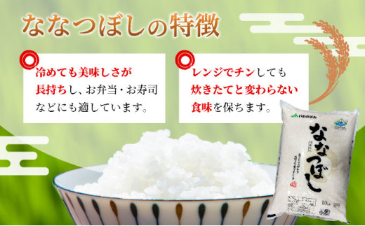 令和7年産「15年連続最高評価特A獲得」岩見沢米「ななつぼし」北海道一の米処“岩見沢”の自信作！【5kg】※一括発送 [a109-021] 5kg(5kg×1袋)