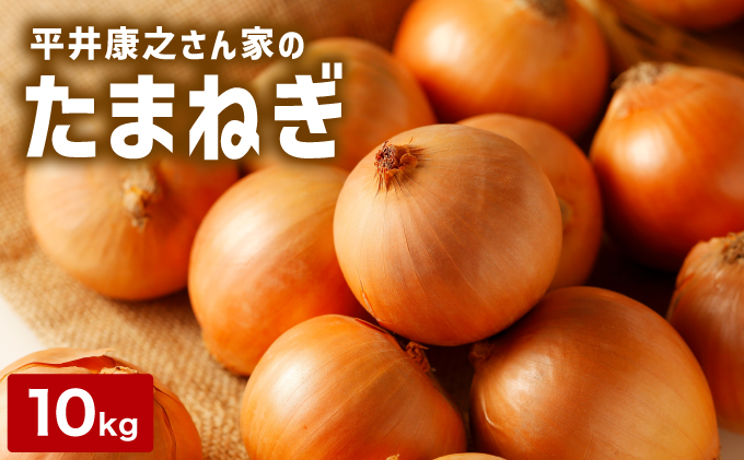 岩見沢産「平井康之さん家のたまねぎ」M玉 10kg【食絶景北海道×ゼロカーボンアワード2024 奨励賞『オニオンスナック オニカ』で使用】たまねぎ 玉葱 タマネギ 産地 まとめ買い 贈り物 甘い 野菜 北海道 送料無料 [a171-003]