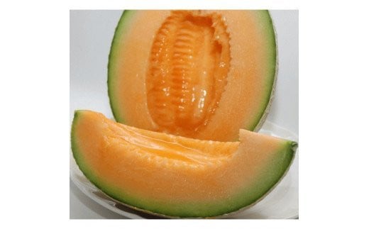 【令和5年度出荷先行予約！】北海道岩見沢市産いわみざわスィートメロン2玉(約3.2kg)【11109】[a109-009]