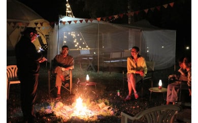 焚き火カフェ体験～炎のゆらぎで癒される休日～【18115】[a115-015]