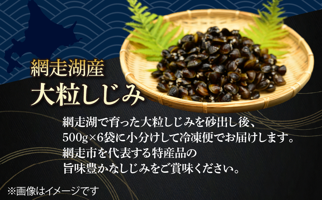 【定期便】かにやで人気の網走湖産大粒しじみ貝とはまなす味噌セット　全12回 ABAO150 配送回数:12回