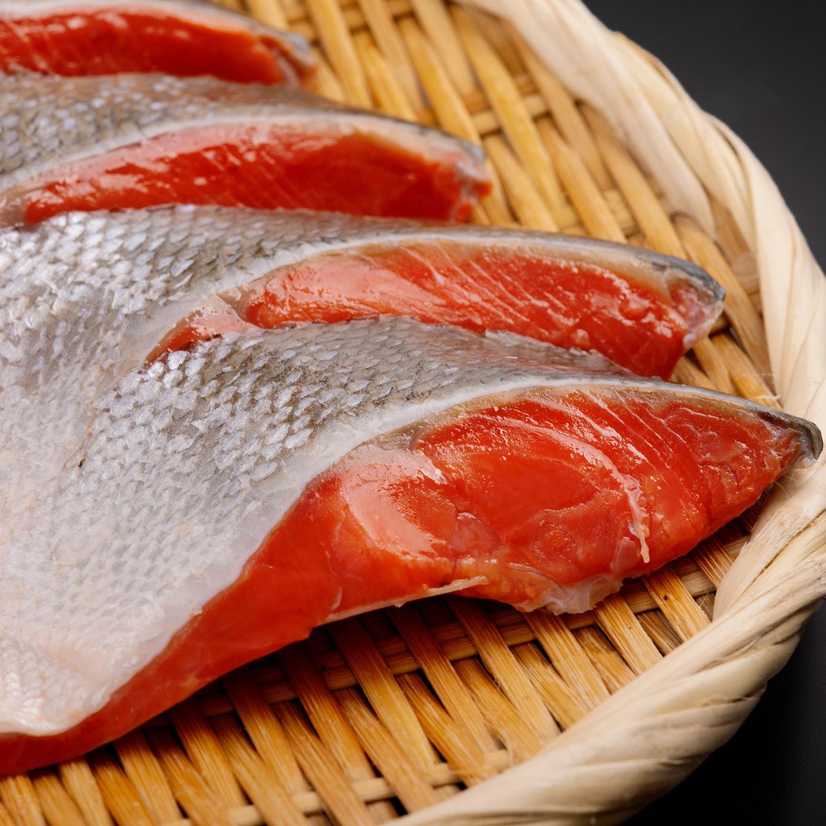 朝食セット 天然紅鮭切り身 5切と網走湖のしじみ貝 1kg ABE114