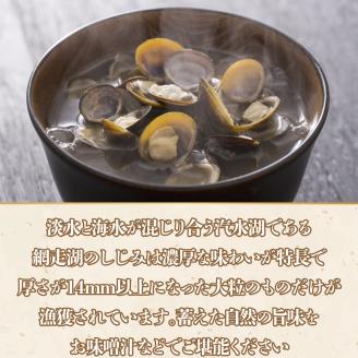 網走湖産 天然大粒 大和しじみ 2.5kg ABX033