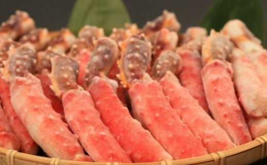 生冷凍 本タラバガニ ポーション 脚 むき身 1kg 【生食可・お刺身OK 】（北海道・ロシア産） ABB001