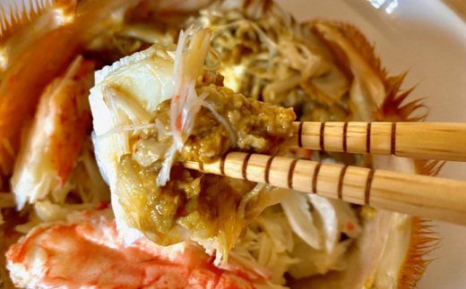 【先行予約】今だけ冷蔵配送！網走の流氷明け浜茹で毛ガニ（2024年4月中旬から順次発送予定） ABC021