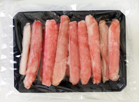 【訳あり】お刺身OK！本ずわい蟹むき棒身 500g 完全殻むき100％可食OK (北海道・ロシア・アメリカ産) ABB010