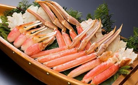 【定期便】本ズワイガニ満喫2回定期便1.7kg＜網走市産＞ ABE025