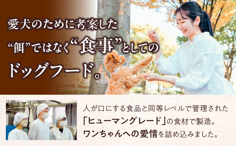 【定期便/年12回】【アスランエゾベニソン ライト 1.2kg（ドッグフード）】　T012-T06