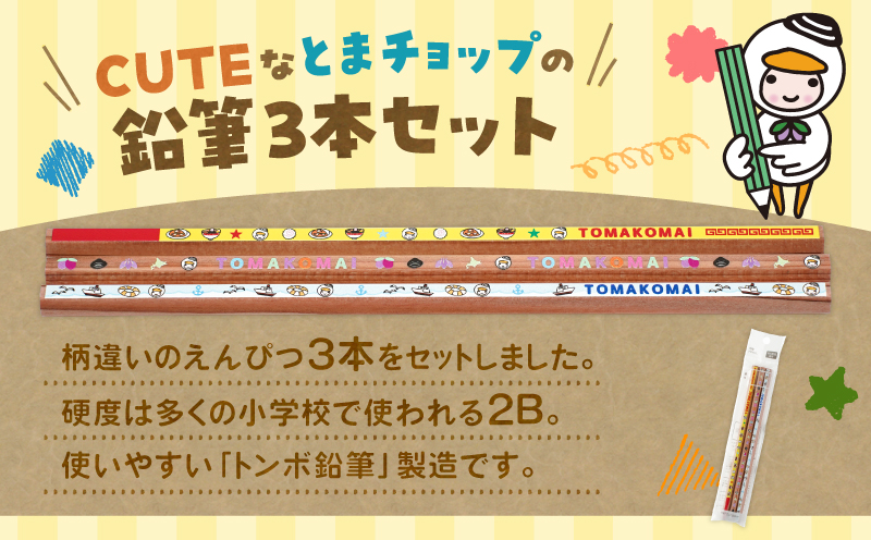 鉛筆3本セット　T042-030