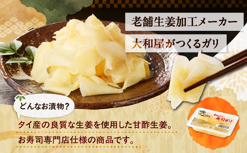 おいしい寿司ガリお徳用セット（12個入り）　T055-016