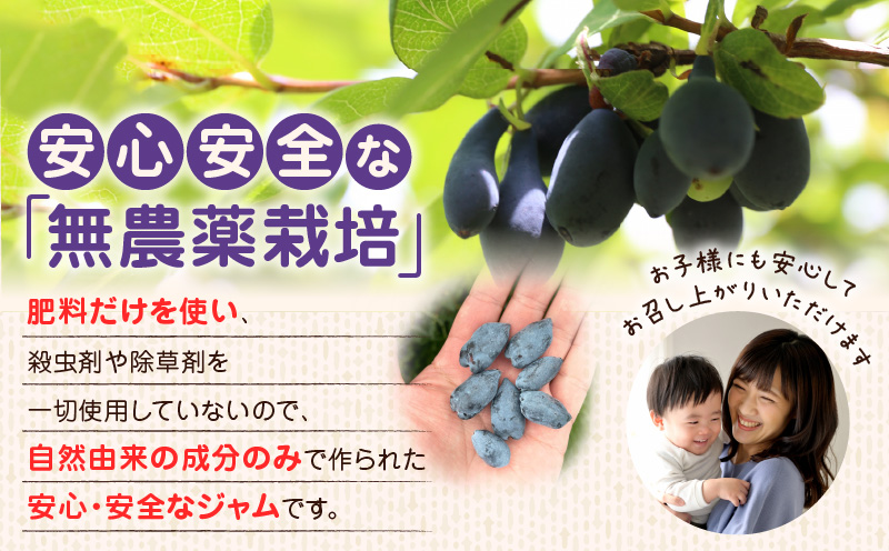 【ハスカップジャム 2瓶】　T044-008