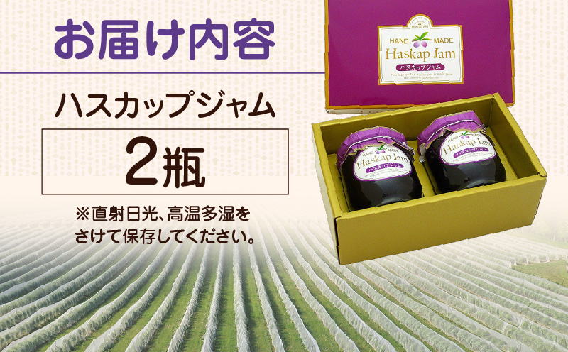 【ハスカップジャム 2瓶】　T044-008