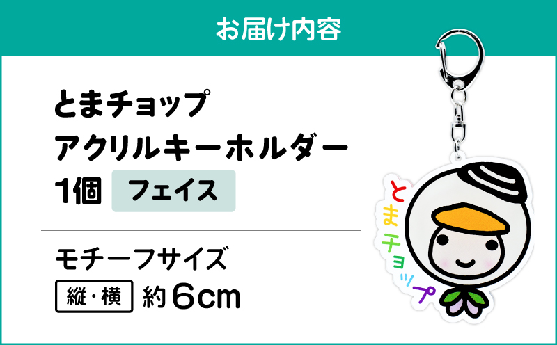 アクリルキーホルダー（フェイス）　T042-018-02