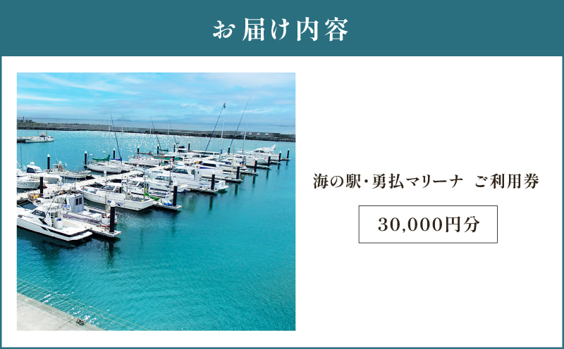 海の駅・勇払マリーナ ご利用券　T062-FT01