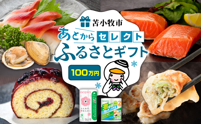 あとからセレクト【ふるさとギフト】100万円　T000-000-20