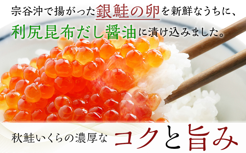【北海道 稚内産】秋鮭 いくら 醤油漬 100g（イクラ丼 海鮮丼 に!）
