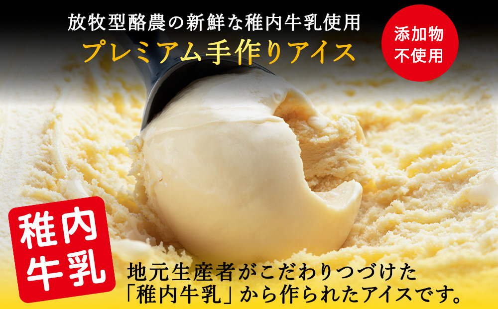 【業務用】JA稚内のおいしいアイスクリームコーヒー牛乳味2000ml&【お試し】お刺身用ほたて50g