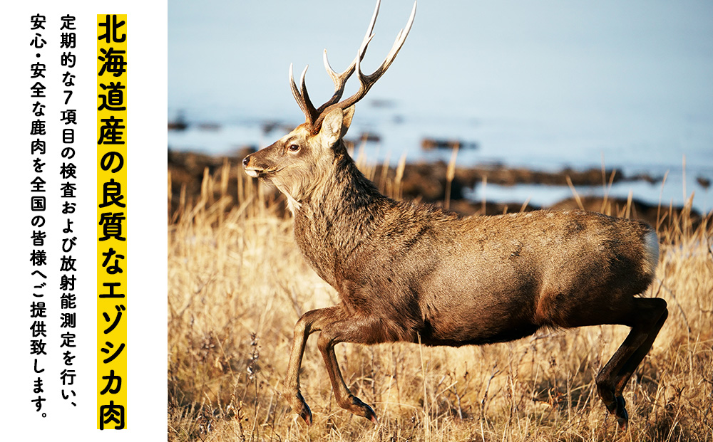 愛犬・愛猫に!鹿肉レトルトセット（水煮・ステーキ・フレーク・野菜フレーク）各200g 合計800g